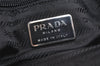 Authentic PRADA Nylon Tessuto Leather Shoulder Hand Bag Khaki Green 6274K