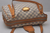 Authentic Louis Vuitton Damier Azur Stresa PM Shoulder Bag N42220 LV 6275I