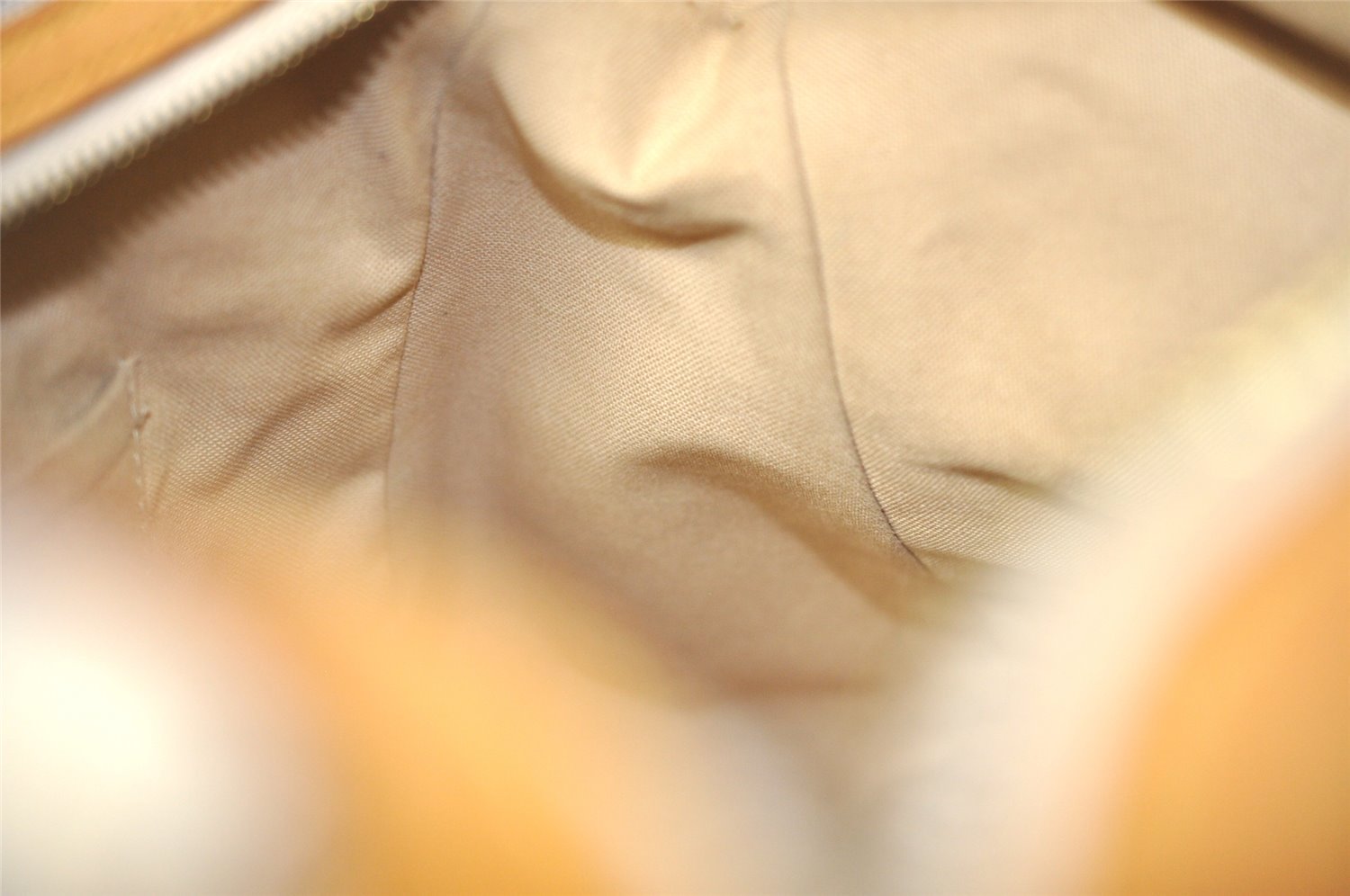 Authentic Louis Vuitton Damier Azur Stresa PM Shoulder Bag N42220 LV 6275I