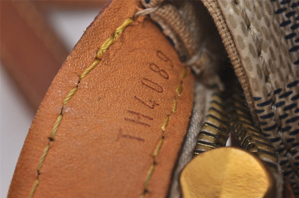 Authentic Louis Vuitton Damier Azur Stresa PM Shoulder Bag N42220 LV 6275I