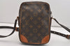 Authentic Louis Vuitton Monogram Danube Shoulder Cross Bag M45266 Junk 6275J
