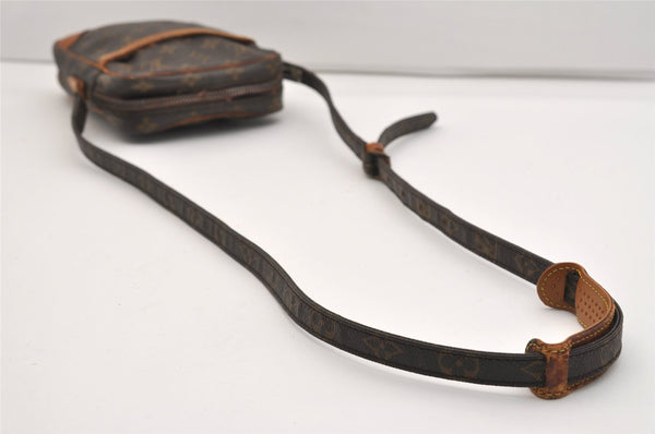 Authentic Louis Vuitton Monogram Danube Shoulder Cross Bag M45266 Junk 6275J