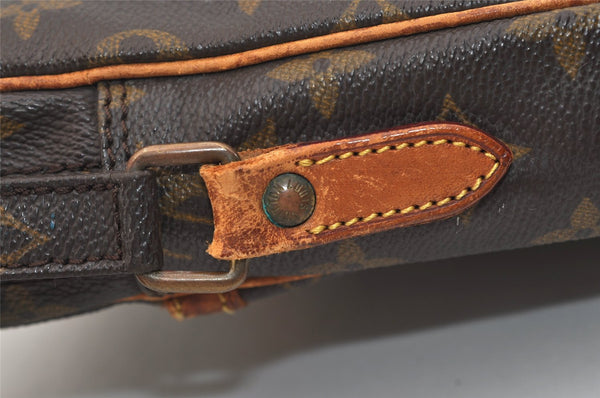 Authentic Louis Vuitton Monogram Danube Shoulder Cross Bag M45266 Junk 6275J