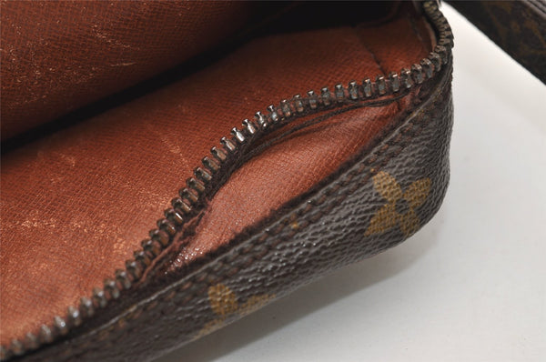 Authentic Louis Vuitton Monogram Danube Shoulder Cross Bag M45266 Junk 6275J