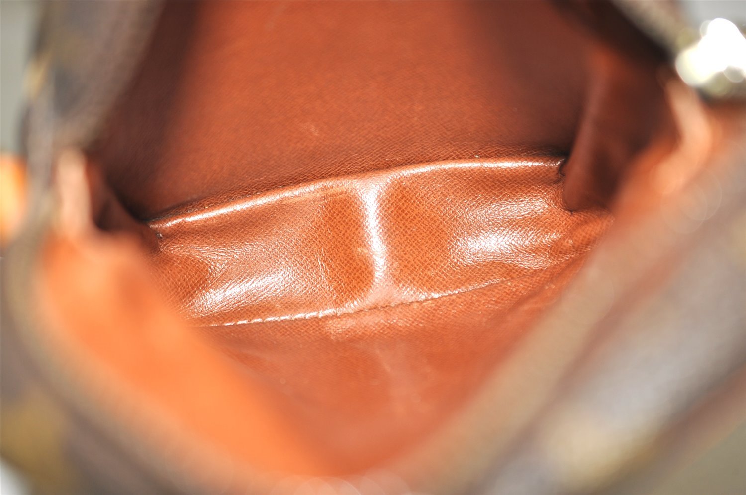 Authentic Louis Vuitton Monogram Danube Shoulder Cross Bag M45266 Junk 6275J