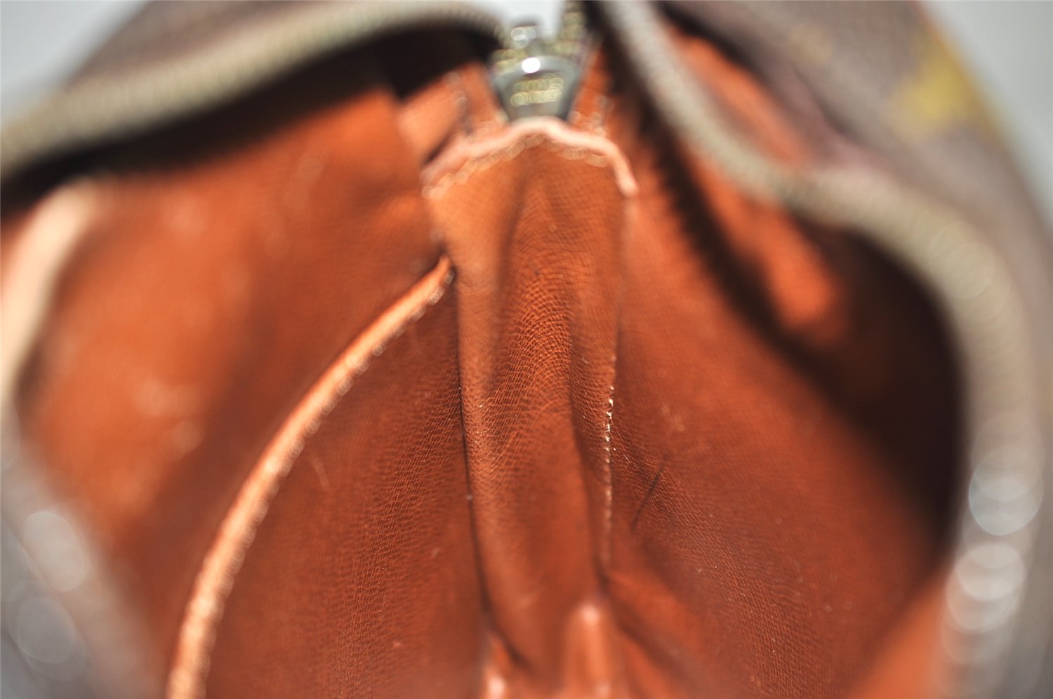 Authentic Louis Vuitton Monogram Danube Shoulder Cross Bag M45266 Junk 6275J