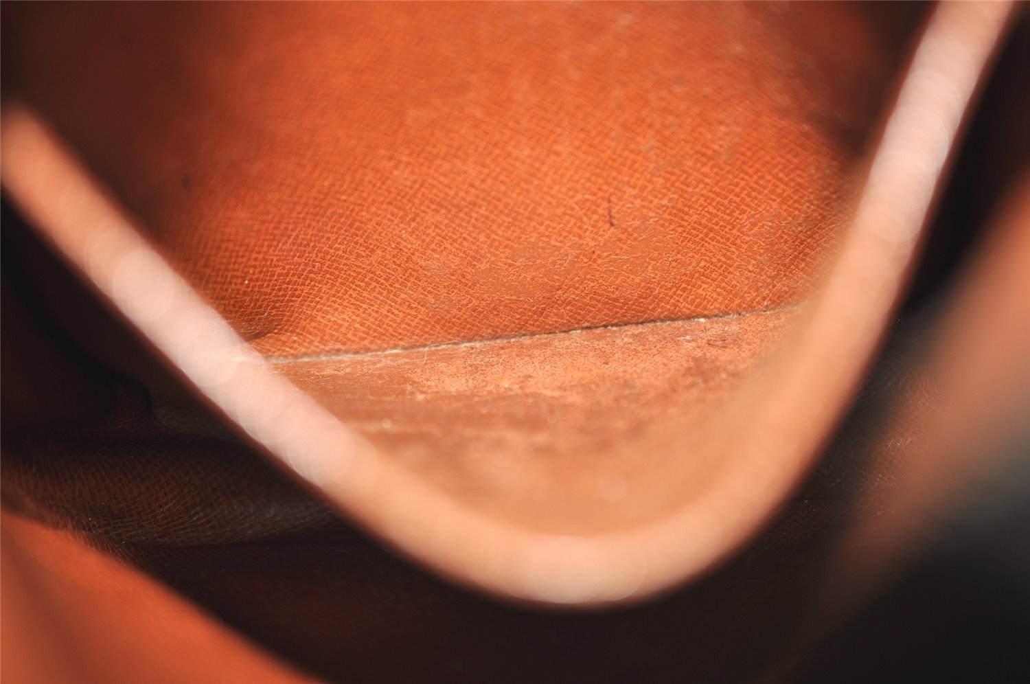 Authentic Louis Vuitton Monogram Danube Shoulder Cross Bag M45266 Junk 6275J