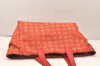 Authentic CHANEL New Travel Line Shoulder Tote Bag Nylon Leather Red 6275K
