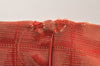 Authentic CHANEL New Travel Line Shoulder Tote Bag Nylon Leather Red 6275K