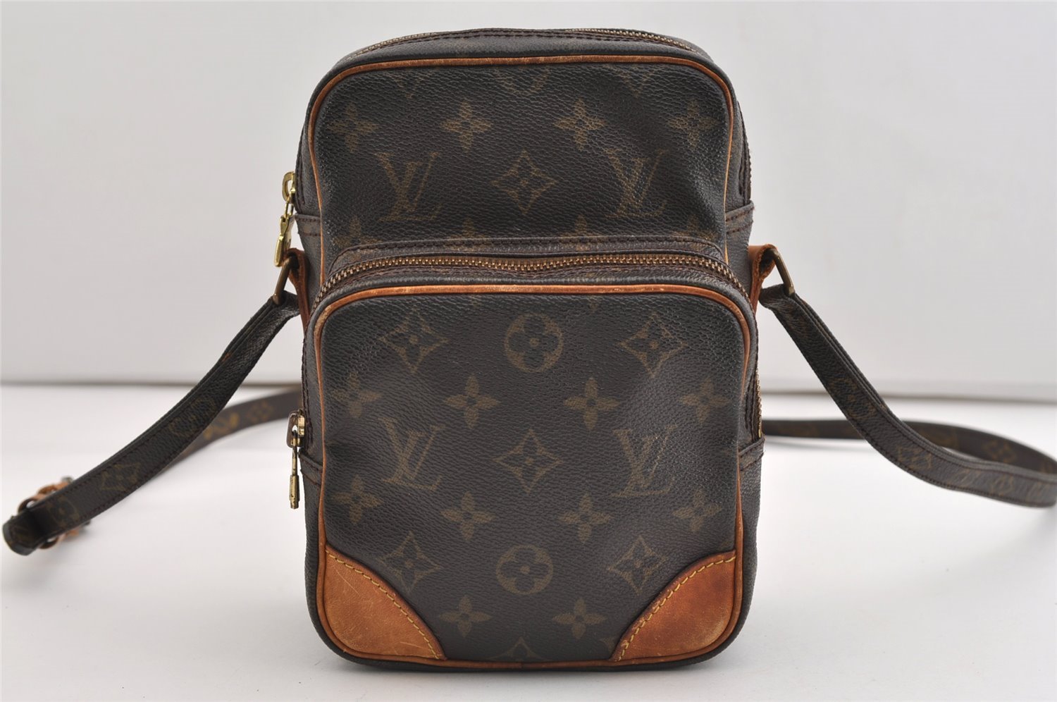 Authentic Louis Vuitton Monogram Amazone Shoulder Cross Body Bag M45236 LV 6277J