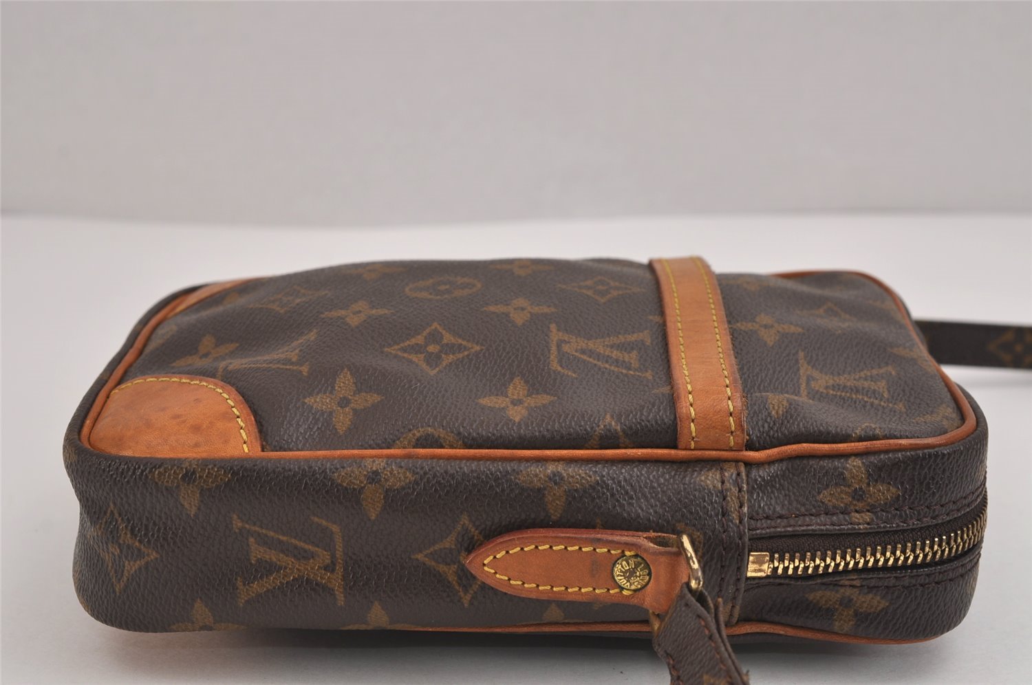 Authentic Louis Vuitton Monogram Danube Shoulder Cross Body Bag M45266 LV 6278J