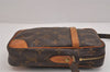 Authentic Louis Vuitton Monogram Danube Shoulder Cross Body Bag M45266 LV 6278J
