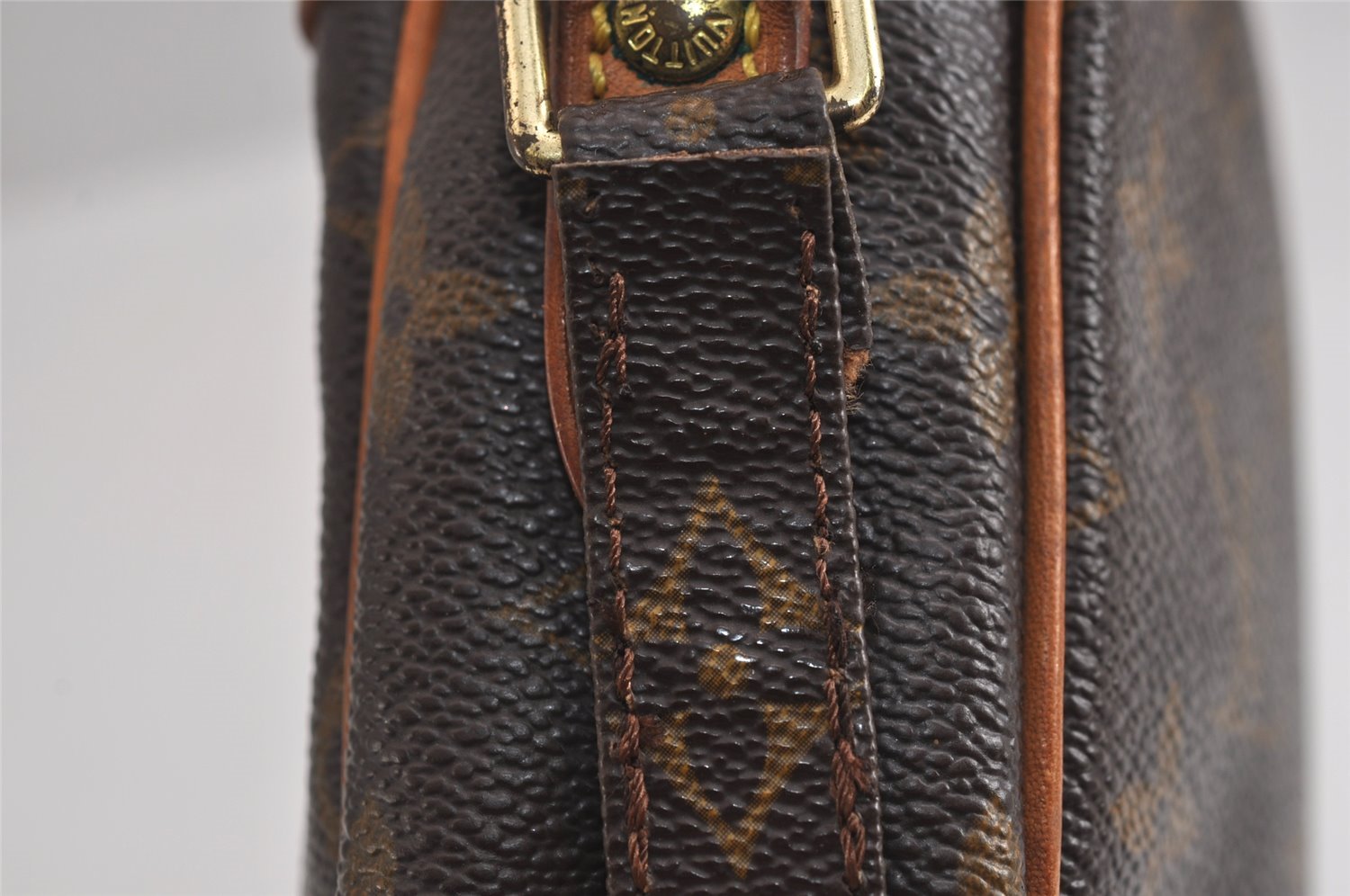 Authentic Louis Vuitton Monogram Danube Shoulder Cross Body Bag M45266 LV 6278J