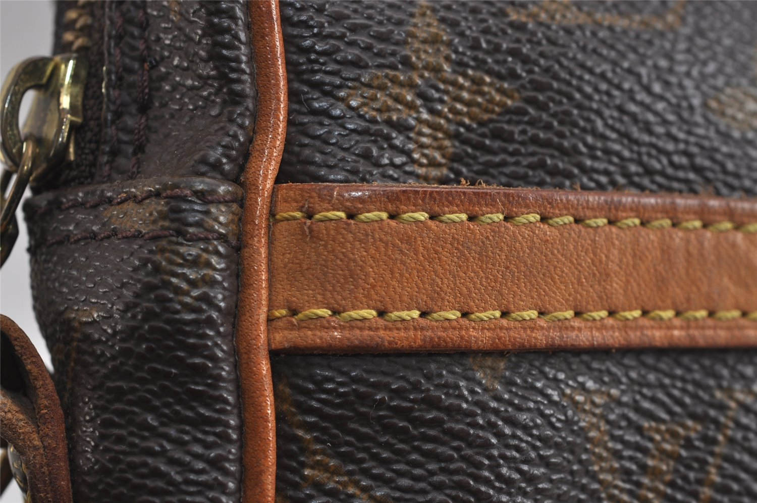 Authentic Louis Vuitton Monogram Danube Shoulder Cross Body Bag M45266 LV 6278J