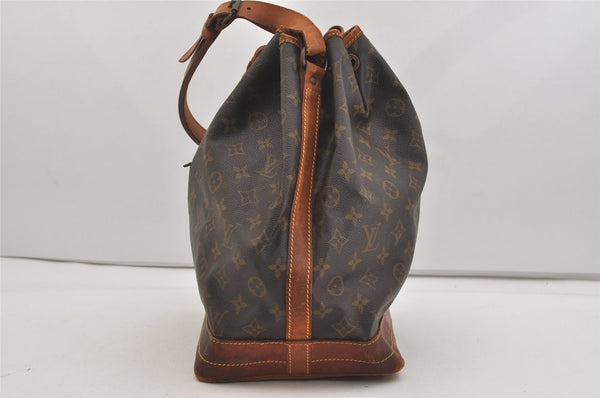 Authentic Louis Vuitton Monogram Noe Shoulder Drawstring Bag M42224 LV 6279J