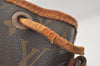 Authentic Louis Vuitton Monogram Noe Shoulder Drawstring Bag M42224 LV 6279J