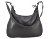 Authentic GUCCI Vintage Shoulder Bag Purse Leather 0013341 Black 6279K