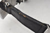 Authentic GUCCI Vintage Shoulder Bag Purse Leather 0013341 Black 6279K