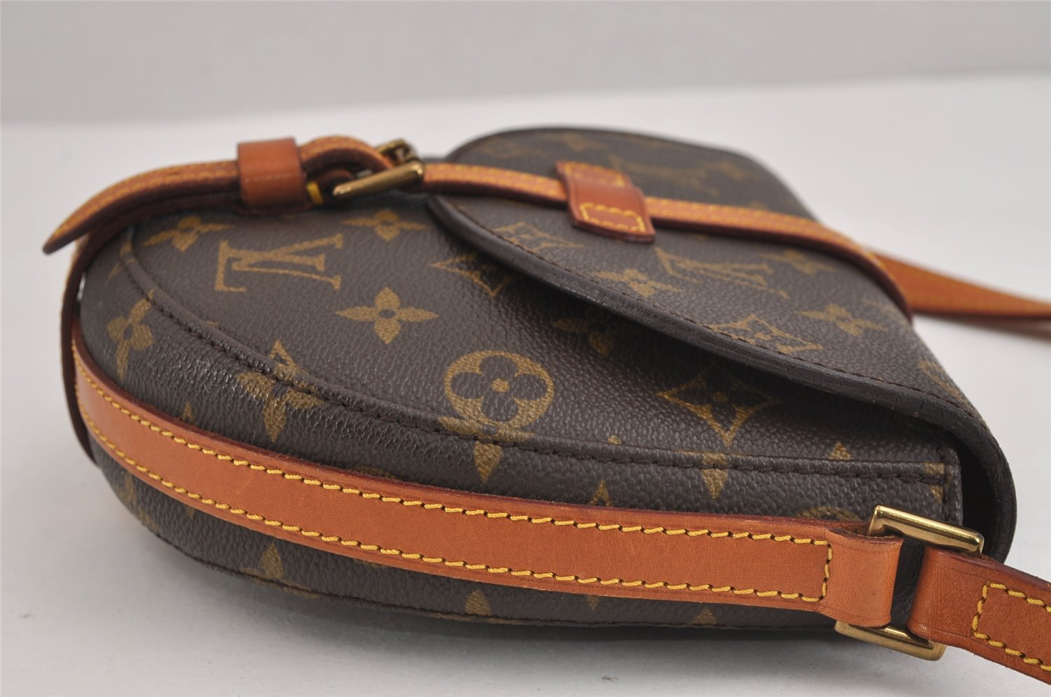 Authentic Louis Vuitton Monogram Chantilly PM Shoulder Cross Bag M51234 LV 6280J