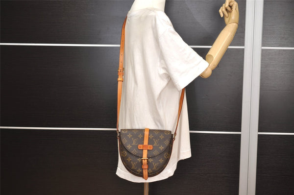 Authentic Louis Vuitton Monogram Chantilly PM Shoulder Cross Bag M51234 LV 6280J