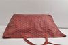 Authentic Goyard Saint Louis GM Shoulder Tote Bag PVC Leather Bordeaux 6280K