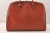 Authentic Louis Vuitton Epi Sorbonne Hand Business Bag Brown M54513 LV 6281K