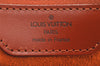 Authentic Louis Vuitton Epi Sorbonne Hand Business Bag Brown M54513 LV 6281K