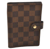 Authentic Louis Vuitton Damier Agenda PM Notebook Cover R20700 LV 6282J