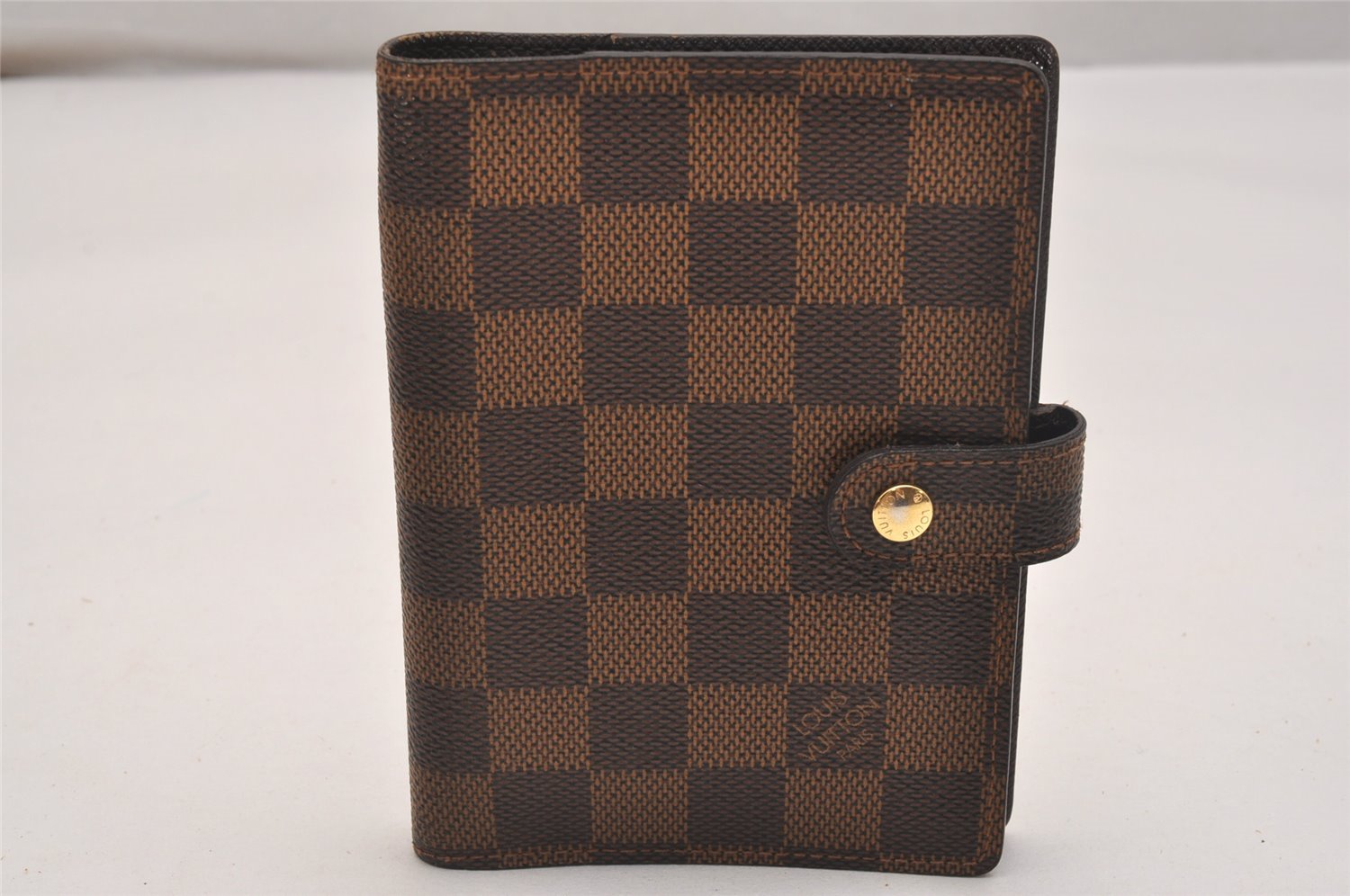 Authentic Louis Vuitton Damier Agenda PM Notebook Cover R20700 LV 6282J