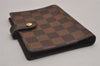 Authentic Louis Vuitton Damier Agenda PM Notebook Cover R20700 LV 6282J