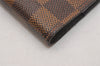 Authentic Louis Vuitton Damier Agenda PM Notebook Cover R20700 LV 6282J