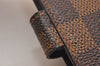 Authentic Louis Vuitton Damier Agenda PM Notebook Cover R20700 LV 6282J