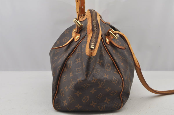 Authentic Louis Vuitton Monogram Tivoli GM Hand Tote Bag M40144 LV Junk 6283J