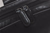 Authentic GUCCI Bamboo Shoulder Cross Bag Purse Nylon Leather Black 6284K