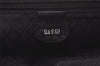 Authentic GUCCI Bamboo Shoulder Cross Bag Purse Nylon Leather Black 6284K