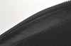 Authentic GUCCI Bamboo Shoulder Cross Bag Purse Nylon Leather Black 6284K