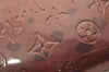 Authentic Louis Vuitton Vernis Zippy Wallet Long Purse Wine Red M91536 LV 6286J