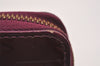 Authentic Louis Vuitton Vernis Zippy Wallet Long Purse Wine Red M91536 LV 6286J