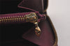 Authentic Louis Vuitton Vernis Zippy Wallet Long Purse Wine Red M91536 LV 6286J