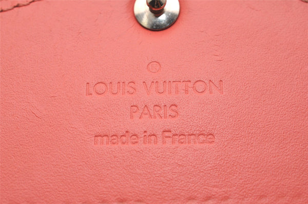 Authentic Louis Vuitton Vernis Portefeuille Sarah Wallet Pink M93206 LV 6288J