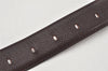 Auth Louis Vuitton Taiga Belt Ceinture 86-96cm 33.9-37.8" R15201 Brown LV 6288K