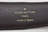 Auth Louis Vuitton Taiga Belt Ceinture 86-96cm 33.9-37.8" R15201 Brown LV 6288K