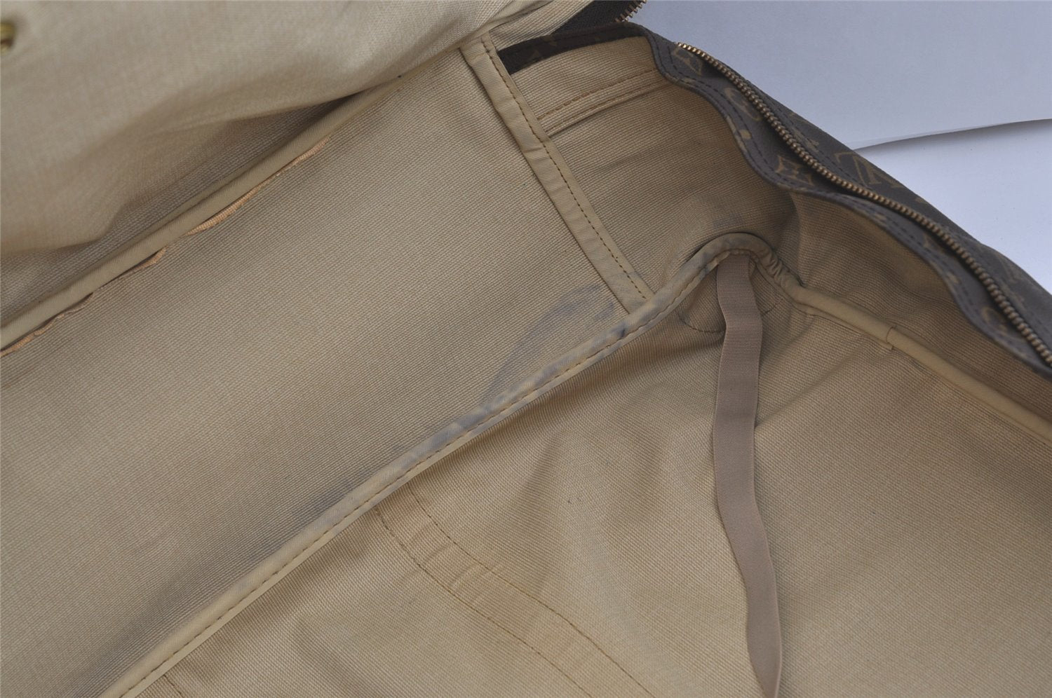 Authentic Louis Vuitton Monogram Sirius 55 Travel Boston Bag M41404 LV 6289I