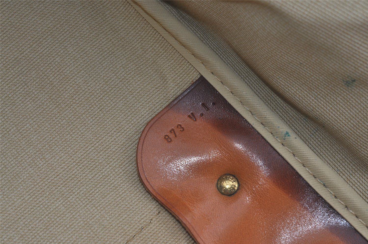 Authentic Louis Vuitton Monogram Sirius 55 Travel Boston Bag M41404 LV 6289I