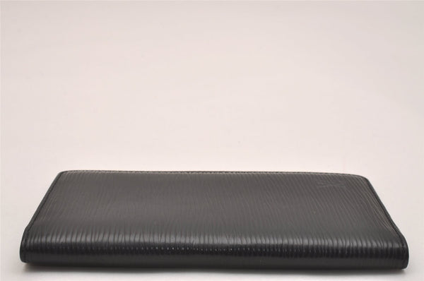 Authentic Louis Vuitton Epi Agenda Posh Notebook Cover Black R20522 LV 6289J