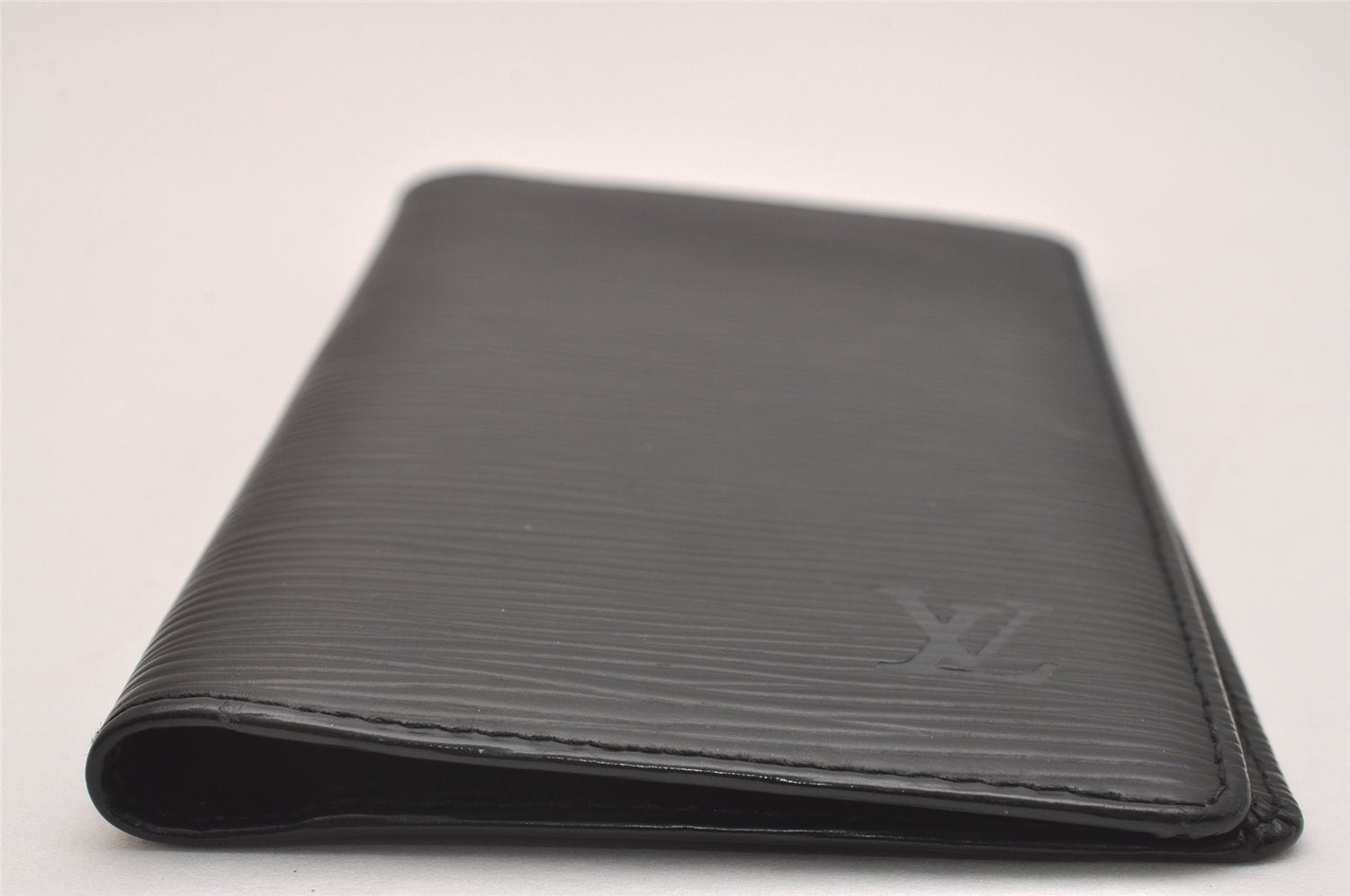 Authentic Louis Vuitton Epi Agenda Posh Notebook Cover Black R20522 LV 6289J