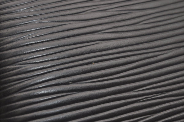 Authentic Louis Vuitton Epi Agenda Posh Notebook Cover Black R20522 LV 6289J