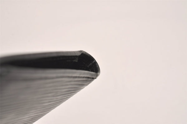 Authentic Louis Vuitton Epi Agenda Posh Notebook Cover Black R20522 LV 6289J