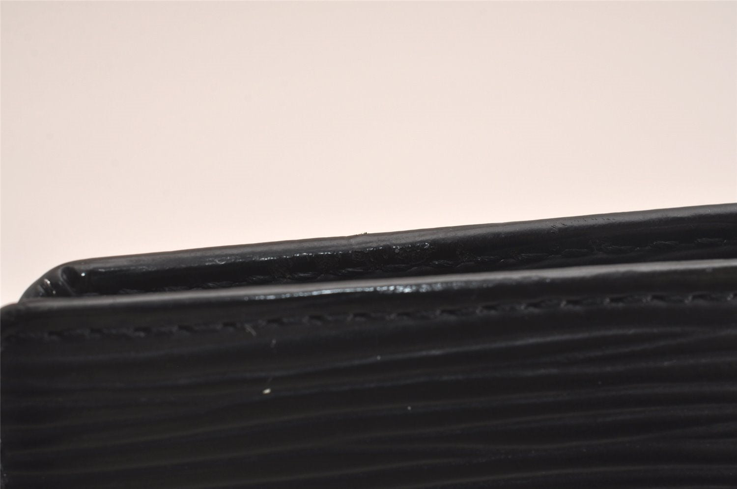 Authentic Louis Vuitton Epi Agenda Posh Notebook Cover Black R20522 LV 6289J