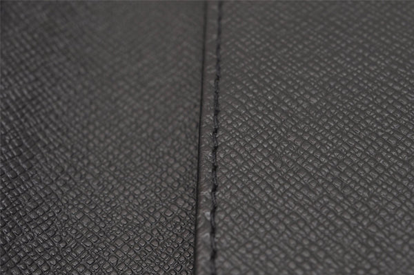 Authentic Louis Vuitton Epi Agenda Posh Notebook Cover Black R20522 LV 6289J